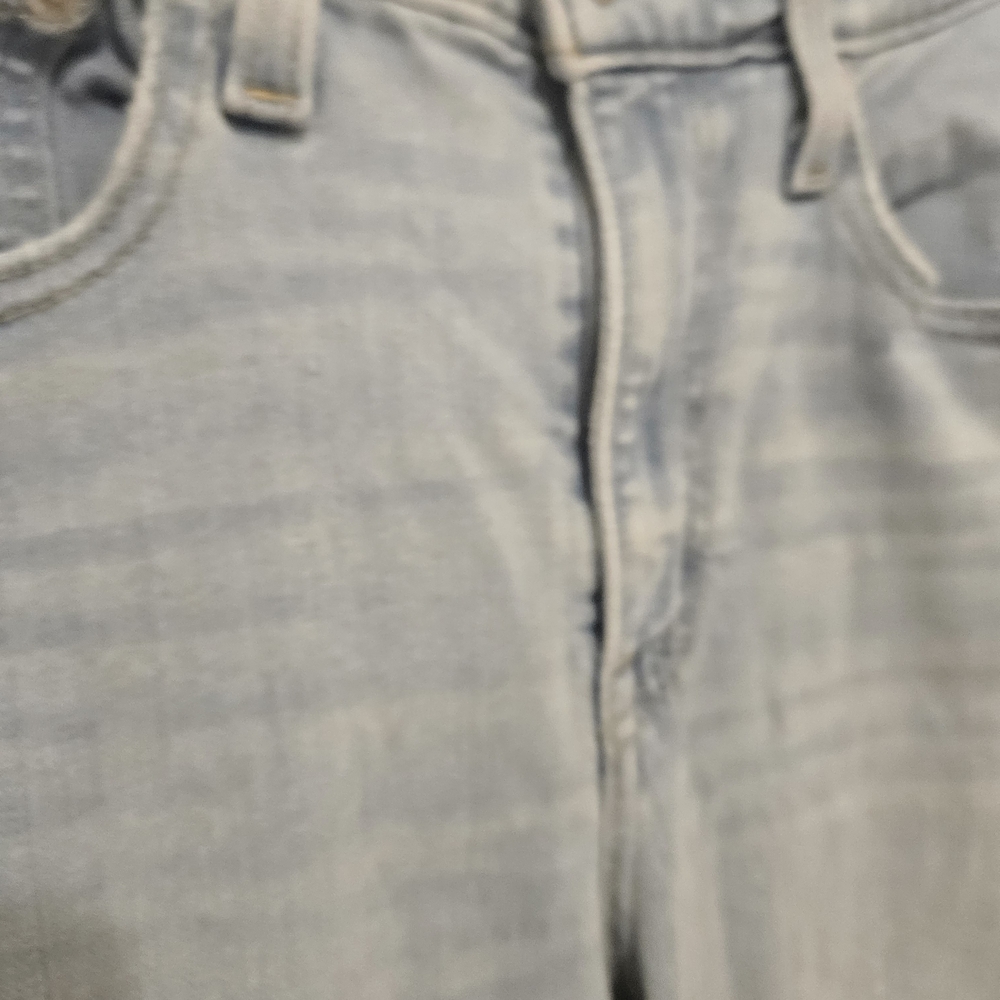 Women's Light Blue Flare Jeans - Picture 7 of 10